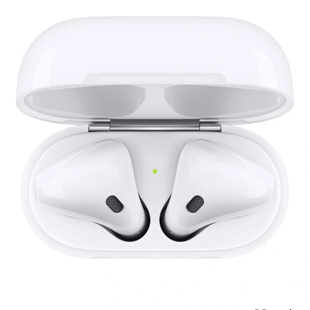 Wireless White Earbuds with Charging Case